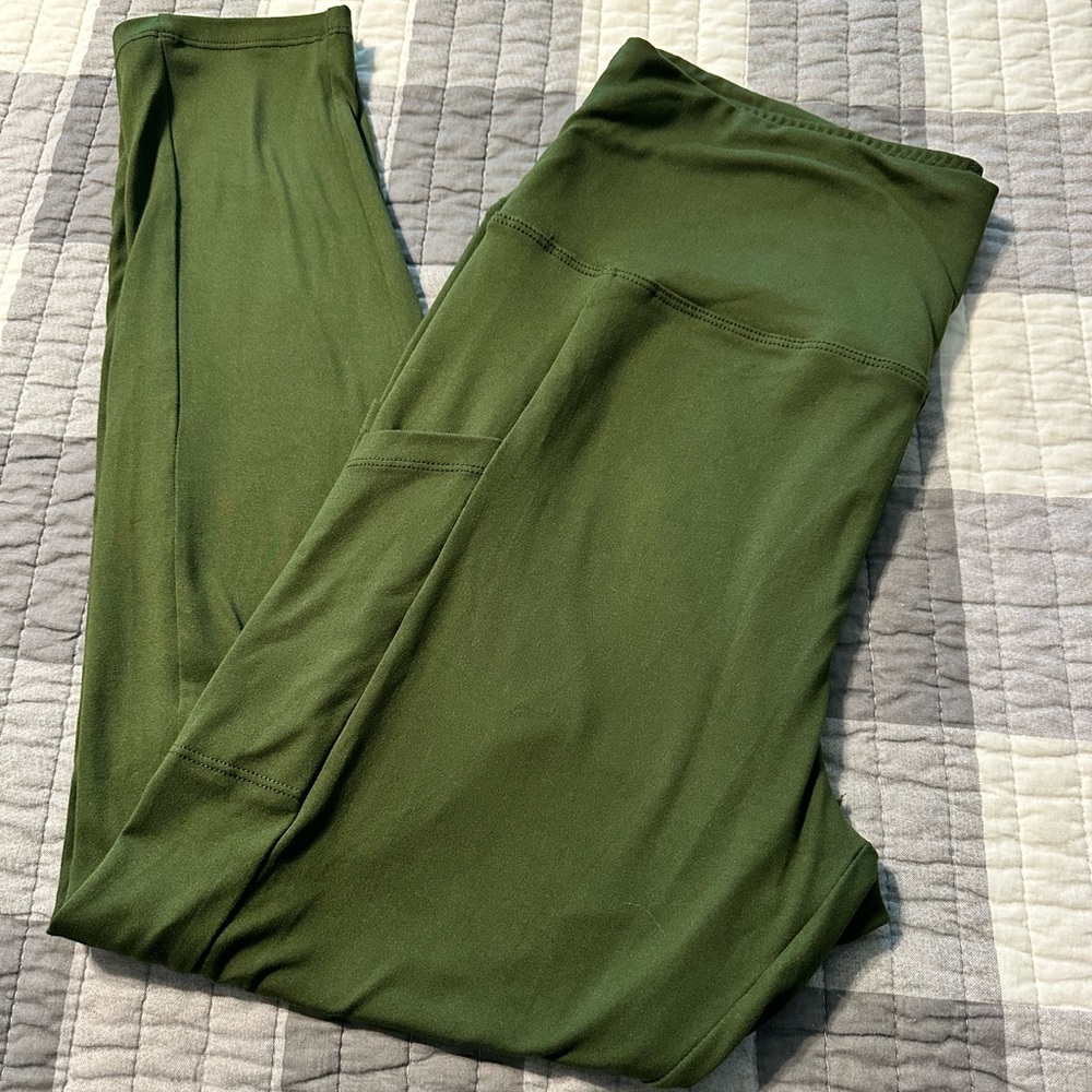 High Waist Ankle Length Leggings